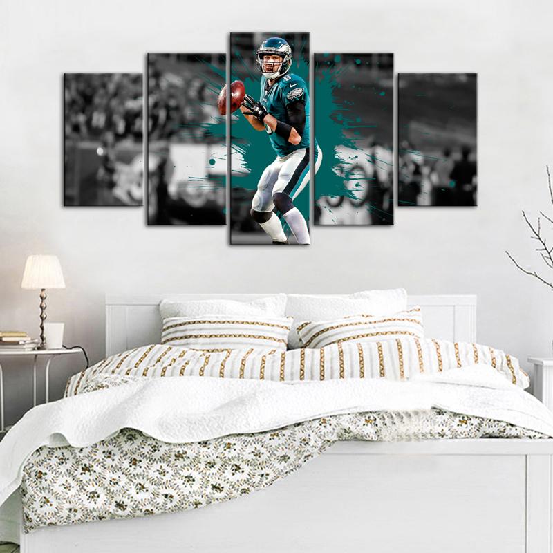 Nick Foles Philadelphia Eagles Wall Art Canvas