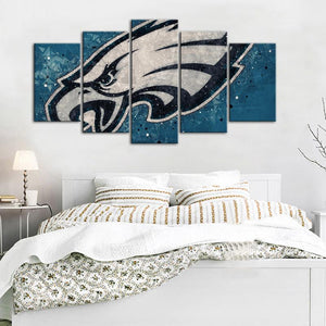 Philadelphia Eagles Techy Look Wall Canvas