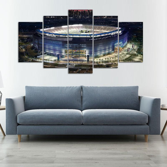 New York Jets Stadium Wall Canvas