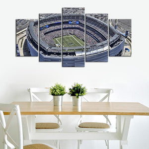 New York Jets Stadium 5 Pieces Wall Painting Canvas