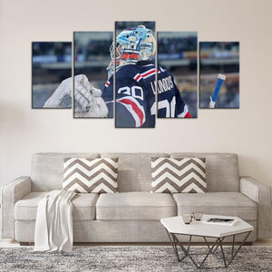 Henrik Lundqvist New York Rangers Wall Canvas