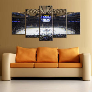 New York Rangers Stadium Wall Canvas 2