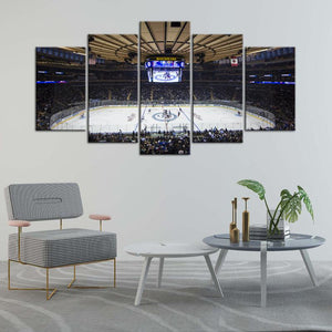 New York Rangers Stadium Wall Canvas 2