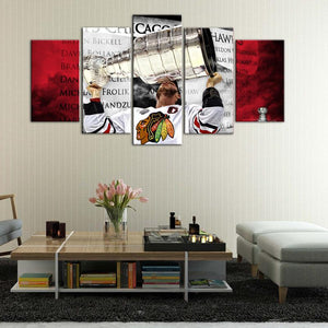 Stanley Cup Champions Chicago Blackhawks Canvas