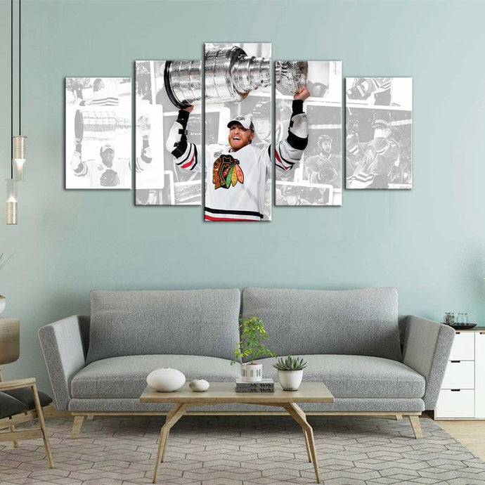 Stanley Cup Champions Chicago Blackhawks Canvas 2