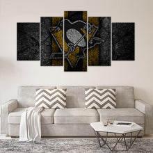 Load image into Gallery viewer, Pittsburgh Penguins Rock Style Canvas