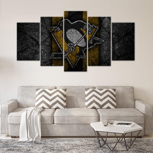 Pittsburgh Penguins Rock Style Canvas