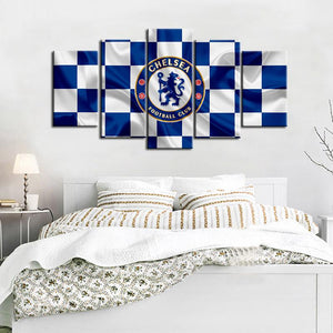 Chelsea F.C. Fabric Flag Look Canvas
