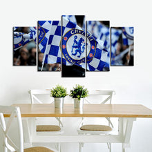 Load image into Gallery viewer, Chelsea F.C. Small Flag Canvas