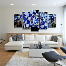Load image into Gallery viewer, Chelsea F.C. Small Flag Canvas