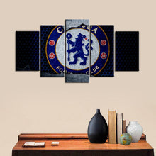 Load image into Gallery viewer, Chelsea F.C. Metal Look Canvas