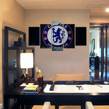 Load image into Gallery viewer, Chelsea F.C. Metal Look Canvas