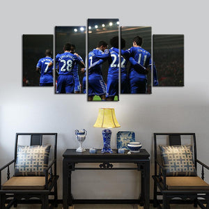 Chelsea F.C. Team Up Canvas