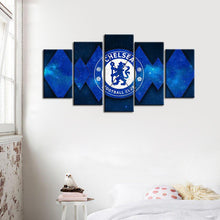 Load image into Gallery viewer, Chelsea F.C. Diamond Cuts Canvas