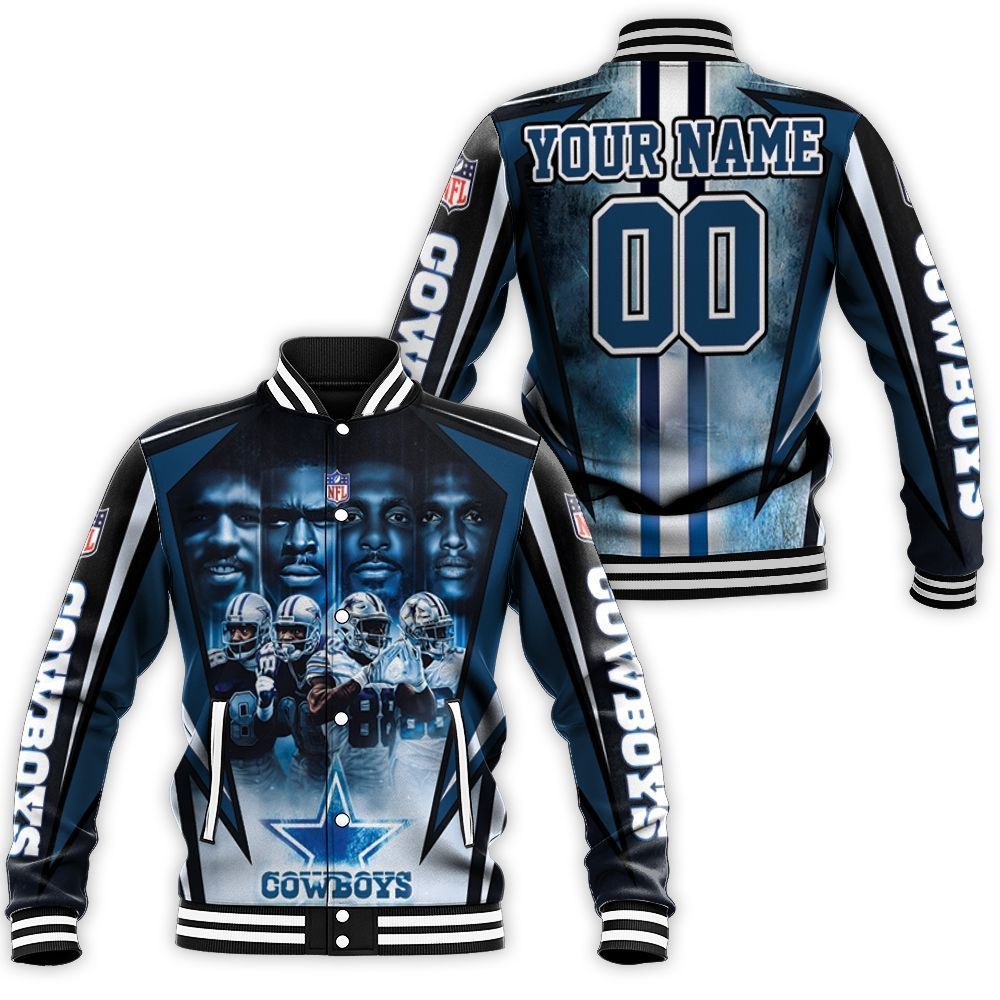 Dallas Cowboys Casual 3D Letterman Jacket