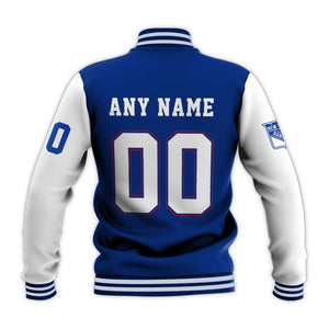 New York Rangers Casual Letterman Jacket