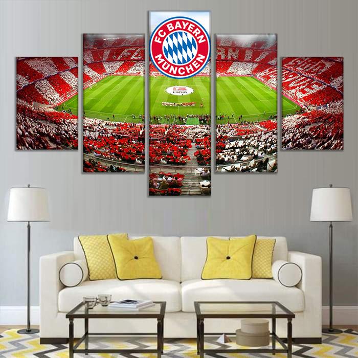 Bayern Munich Stadium Wall Art Canvas