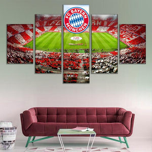 Bayern Munich Stadium Wall Art Canvas