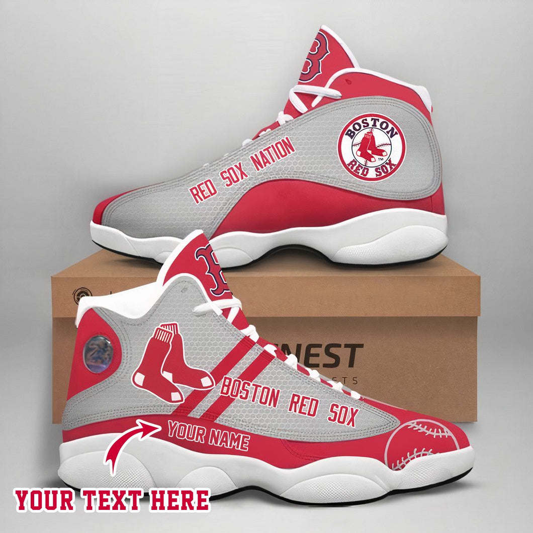 Boston Red Sox Casual Air Jordon Sneaker Shoes