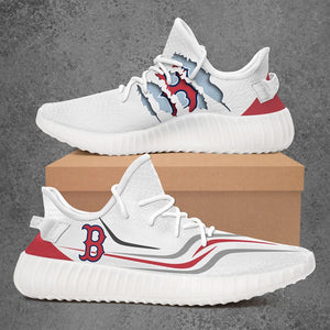 Boston Red Sox Casual 3D Yeezy Shoes
