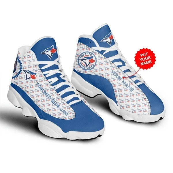 Toronto Blue Jays Casual Air Jordon Sneaker Shoes