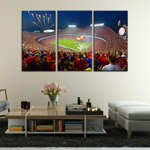 Kansas City Chiefs Stadium Wall Canvas 2