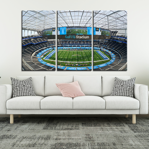 Los Angeles Chargers Stadium Wall Canvas 4