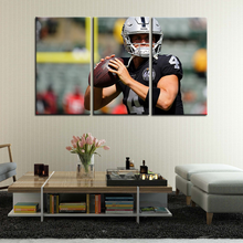 Load image into Gallery viewer, Derek Carr Las Vegas Raiders Wall Canvas 2