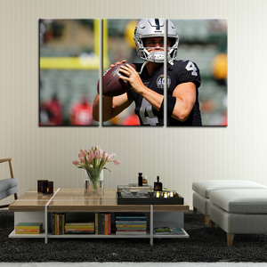 Derek Carr Las Vegas Raiders Wall Canvas 2