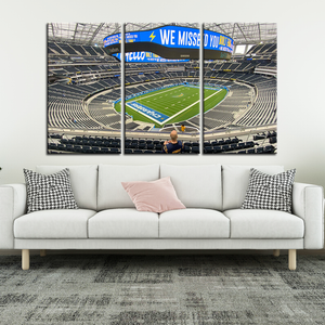 Los Angeles Chargers Stadium Wall Canvas 2