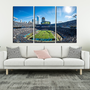 Carolina Panthers Stadium Wall Canvas 4