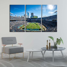 Load image into Gallery viewer, Carolina Panthers Stadium Wall Canvas 4