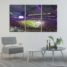 Load image into Gallery viewer, Minnesota Vikings Stadium Wall Canvas 6