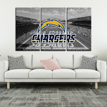 Load image into Gallery viewer, Los Angeles Chargers Stadium Wall Art Canvas 2