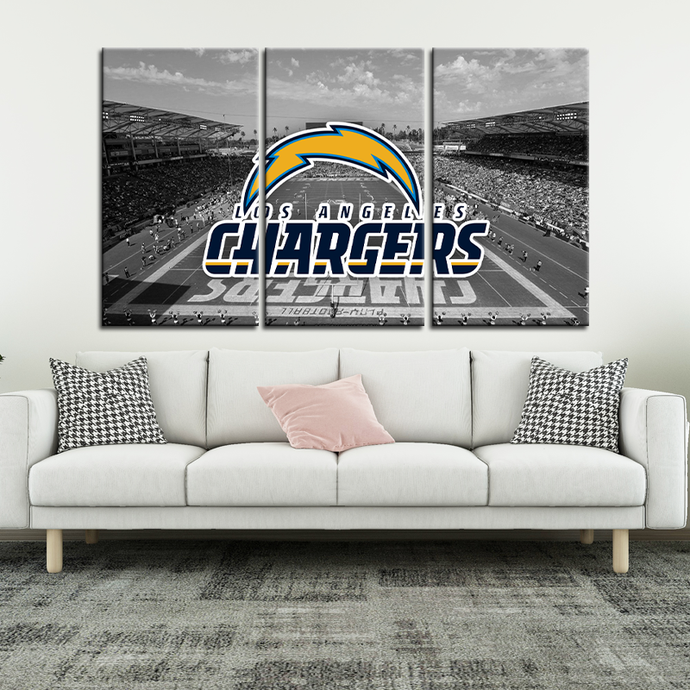 Los Angeles Chargers Stadium Wall Art Canvas 2