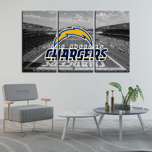 Los Angeles Chargers Stadium Wall Art Canvas 2