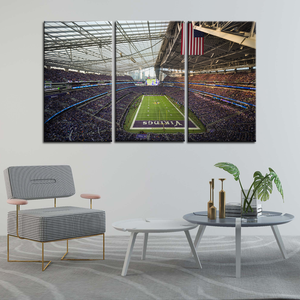 Minnesota Vikings Stadium Wall Canvas 2