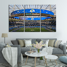 Load image into Gallery viewer, Los Angeles Rams Stadium Wall Canvas 6