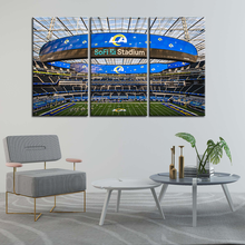 Load image into Gallery viewer, Los Angeles Rams Stadium Wall Canvas 6