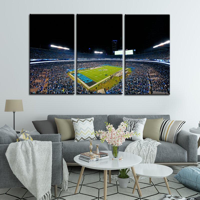 Carolina Panthers Stadium Wall Canvas 2