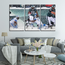 Load image into Gallery viewer, Philadelphia Eagles Snow Game Wall Canvas