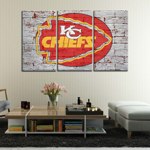 Load image into Gallery viewer, Kansas City Chiefs Old Street Wall Canvas 2