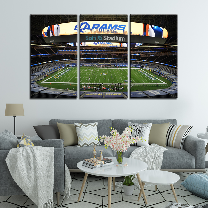 Los Angeles Rams Stadium Wall Canvas