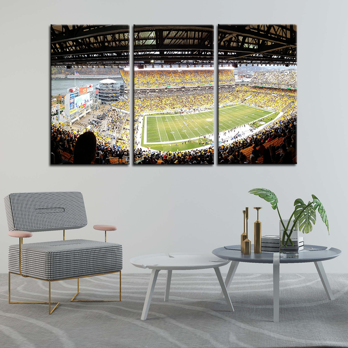 Pittsburgh Steelers Stadium Wall Canvas 4