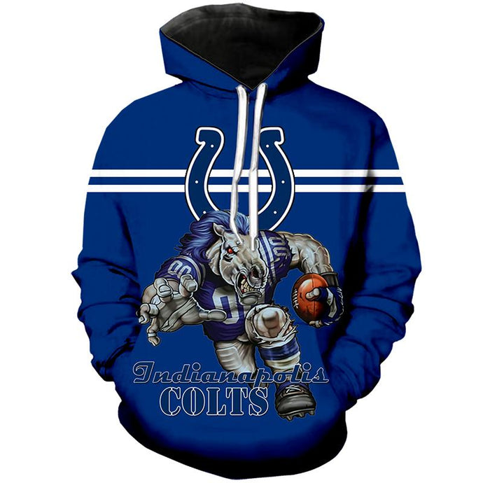 Indianapolis Colts 3D Hoodie