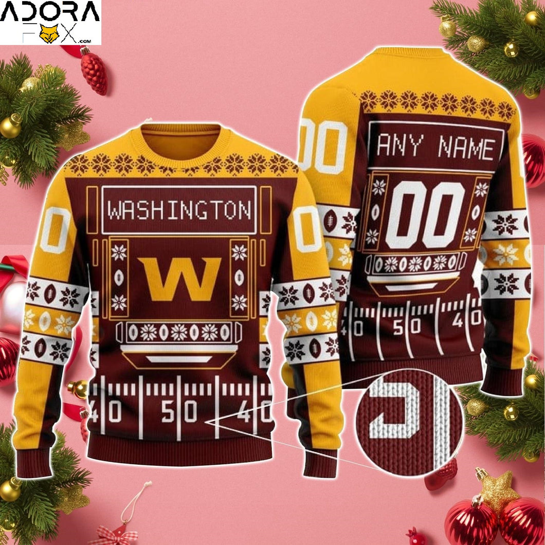 Washington Commanders Cool Christmas Sweatshirt
