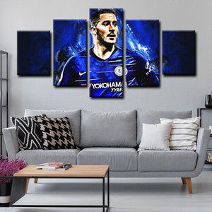 Eden Hazard Chelsea Wall Art Canvas 3