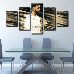 Sergio Ramos Real Madrid Wall Art Canvas 4
