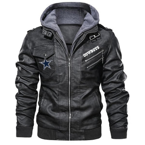 Dallas Cowboys Vintage Leather Jacket