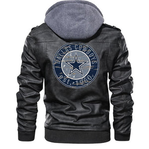 Dallas Cowboys Vintage Leather Jacket